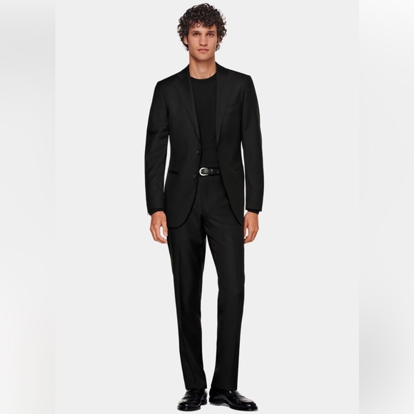 Black Lazio 38s Suit from Suitsupply - Picture 6 of 6
